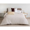 16"x16" Valentine's Day Modern Heart Square Throw Pillow Burgundy - e by design: Festive Decor, Indoor Use - 4 of 4