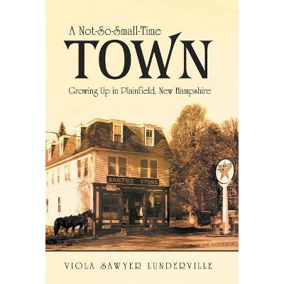 A Not-So-Small-Time Town - by  Viola Sawyer Lunderville (Hardcover)