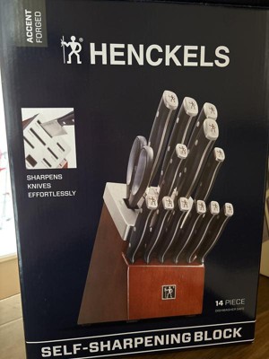 Henckels Modernist 14-pc, Self-Sharpening Knife Block Set