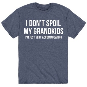 Men's - Instant Message - I Don't Spoil My Grandkids Short Sleeve Graphic T-Shirt - 1 of 4