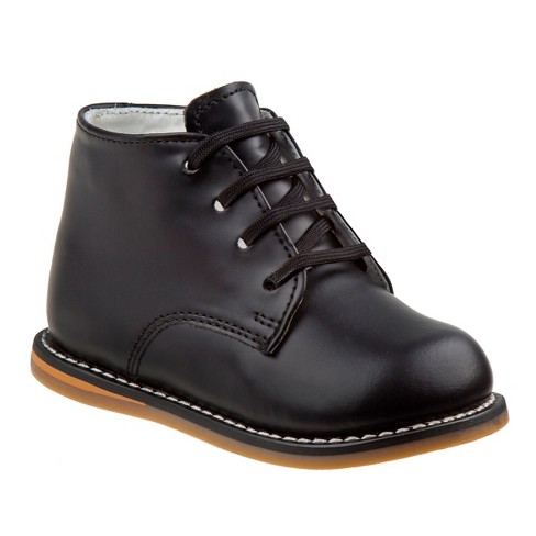 Josmo Logan Toddlers' Leather Medium Width Walking Shoes - Black, 4.5 ...