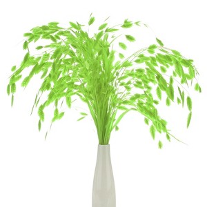Unique Bargains Dried Grass Chasmanthium Oat Home Decor Flower Bouquet 1 Pc - 1 of 4