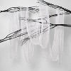 36' Black Light Responsive Jumbo Eerie Fabric White Halloween Prop - Hyde and EEK! Boutique™: Polyester Mesh, Indoor/Outdoor Use - 3 of 3