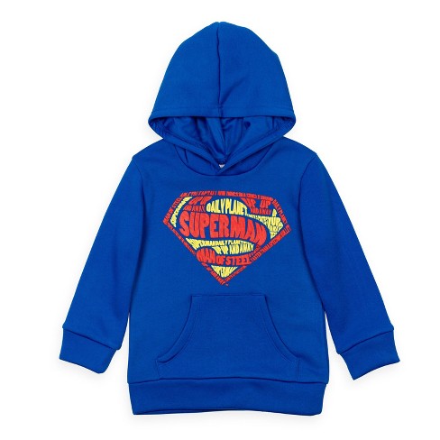 Superman hoodie toddler online