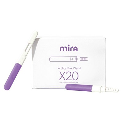 Mira Max Ovulation Test Wands, Track 3 Key Fertility Hormones, 20 Tests