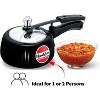 Hawkins 1.5L Contura Hard Anodised Pressure Cooker Black: Aluminum, Locking Lid, Cool Touch Handle, Hand Wash - 2 of 4
