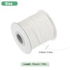 Unique Bargains Waxed Polyester Cord Waxed Polyester Durable Multipurpose Beading Cord 1 Pc - 3 of 4