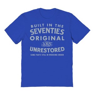Duke & Sons Men's Ou 70S Short Sleeve Graphic Cotton T-Shirt - 1 of 1