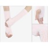 INSPIRE CHIC Women's Faux Fur Fingerless Wrist for Christmas Party Windproof Warmer Plush Gloves 1 Pair - 3 of 4