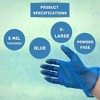 PSBM 5 Mil Blue Non-Latex Powder Free Vinyl Disposable Gloves X-large 1000 Pairs - 3 of 4