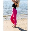 Women's Wide Leg Pants - Velvet Heart - 2 of 4