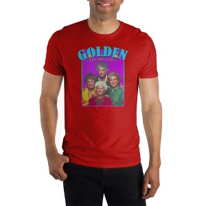 Golden Girls Sitcom Mens Short Sleeve Shirt - 1 of 1