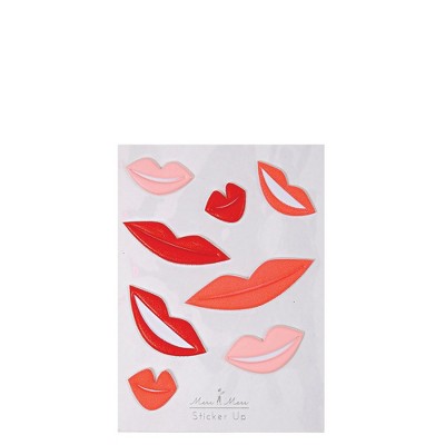 Meri Meri Lips Puffy Stickers