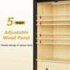 Storage Cabinet with Height Adjustable Shelf - 3 of 4