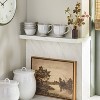 12oz Scalloped Edge Ceramic Mug with Foot Sour Cream - Hearth & Hand™ with Magnolia - 2 of 3
