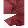 INSPIRE CHIC Women's Solid Color Satin Large Square Scarf Neckerchief Bandanas 35"x35" - 4 of 4