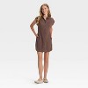 Women's Short Sleeve Mini Shirtdress - Universal Thread™ - 3 of 3