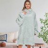 ADR Adult Wearable Blanket, Sweater Hoodie, Blanket with Sleeves for Men & Women Oversized Sweatshirt - 2 of 3