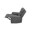 Burlap Fabric Manual Recliner Chair with Cushion Back, Pillow Top Arms, and Plush Cushion - 3 of 4