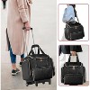 Paaaawaters Rolling Makeup Case with 4 Removable Bags, Professional Makeup Train Case with Wheels, Makeup Artist Travel Bag - 4 of 4