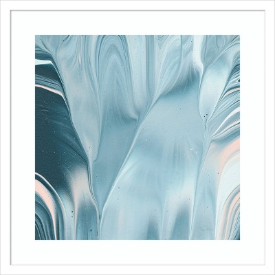 21" x 21" Flowing Water II by Piper Rhue Framed Wall Art Print - Amanti Art