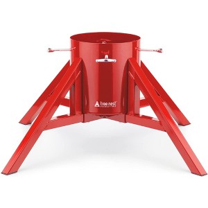 Tree Nest Geometric Steel Christmas Tree Stand for Real Trees - 1 of 4