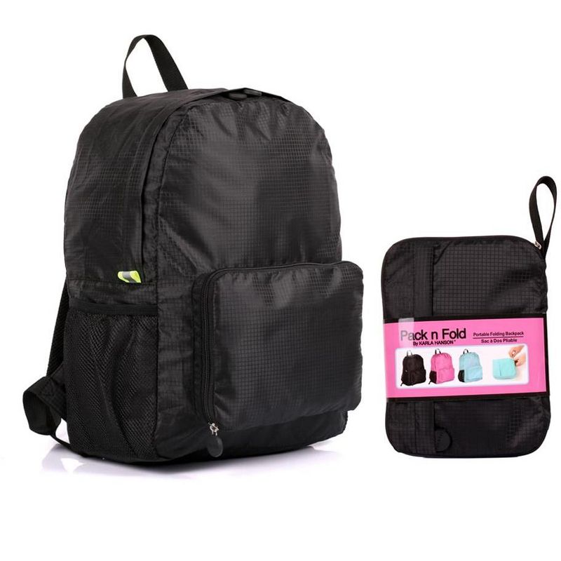 Karla Hanson Pack n Fold Foldable Travel Backpack, 1 of 11