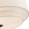 Livex Lighting Meridian 6 - Light Semi-Flush Mount in  English Bronze - 4 of 4