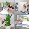 Cornucopia Brands 8oz Amber Glass Spray Bottles, 2pk; Brown w/Heavy Duty Mist & Stream Sprayers - 4 of 4