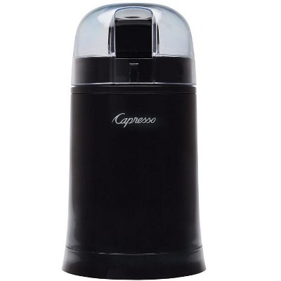 Capresso Coffee and Spice Grinder 3-1/2 oz, Metal/Plastic, Black