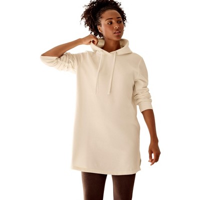 ellos Hooded Sweatshirt Tunic