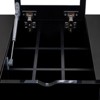 SEVOBAL Dressers Makeup Vanity Set with Mirror and Nightstand for Organized Modern Bedroom, Black, 49.21"*17.72"*29.53" - 2 of 4