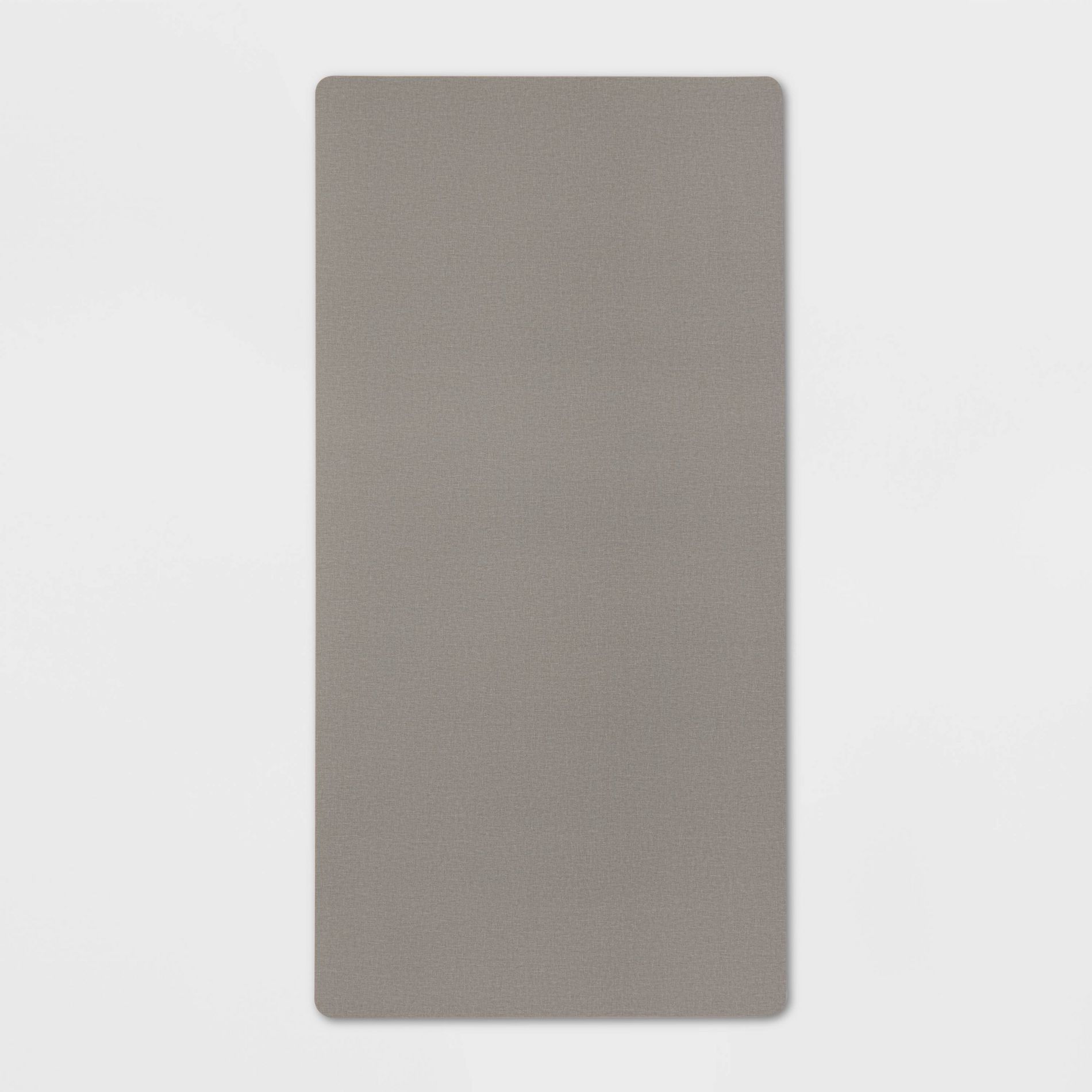20" x 40" Low Profile Charmed Manor Patterned Polyurethane Kitchen Mat with Foam Rubber Backing Gray - Threshold™