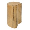 Sapphtopaz 2-in-1 Irregular End Table with Split Design Unique Coffee Table Set of 2 with Durable Material Side Table for Living Room,Bedroom - 4 of 4