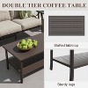 Heynemo Outdoor Patio Furniture Set, 8 Piece Patio Conversation Set with Coffee Table Side Table and Ottomans, Metal Furniture Set for Porch, Grey - 4 of 4
