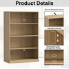 SpassWay 31"L 16"D Wood Storage Cabinet Decorative Sideboard Kids Classroom Storage Bookshelves/Bookcase with Adjustable Shelves - 4 of 4