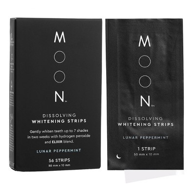 Moon Dis-solvable Whitening Strips - 56ct