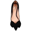 Journee Collection Womens Medium and Wide Width Orana Pointed Toe Kitten Heel Pumps - 4 of 4