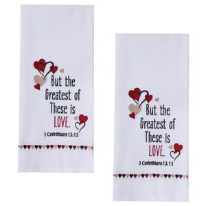 Park Designs Valentine Dishtowels - 1 of 4