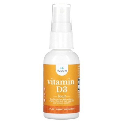 NB Pure Vitamin D3, 25 mcg (1,000 IU), 2 fl oz