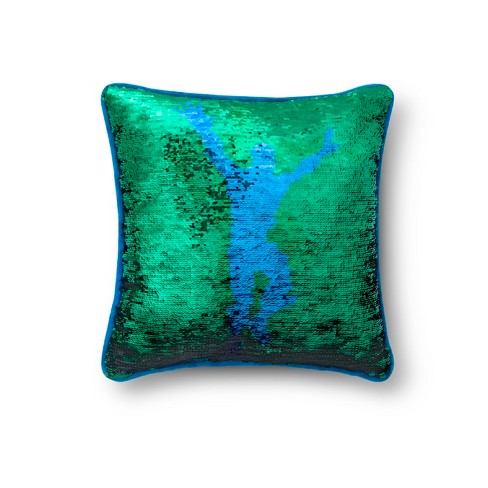Fortnite Best Mates Sequin Throw Pillow Blue Target - 
