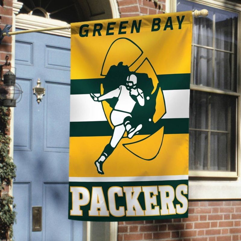 NFL Green Bay Packers 28&#34;x40&#34; Retro Banner Flag, 3 of 4