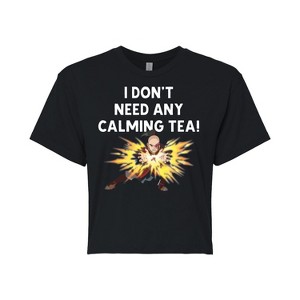 Women's - Avatar: The Last Airbender - Zuko Calming Tea Cropped Graphic T-Shirt - 1 of 4