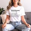 Hairdresser Definition T-Shirt, Funny Tee for Creative and Talented Stylists| OrnamentallyYou - 4 of 4