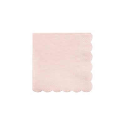 Meri Meri Dusky Pink Small Napkins - Big Multipack (Pack of 100)