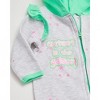 Kids Star Wars Grogu Cutest in The Galaxy Hooded Pajamas with Ears - 2 of 4