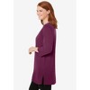 Woman Within Plus Size Perfect Three-Quarter-Sleeve Scoopneck Tunic - 4 of 4