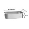Artloge 3 PCS Raised Garden Bed Outdoor Plant Boxes Stainless Steel Planter Flower Pot with Drainage Hole for Vegetable Flower Fruits - 3 of 4
