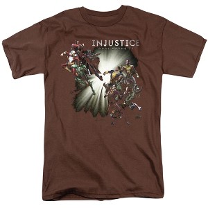 Injustice Gods Among Us Good Vs Evil Adult T-Shirt - 1 of 4