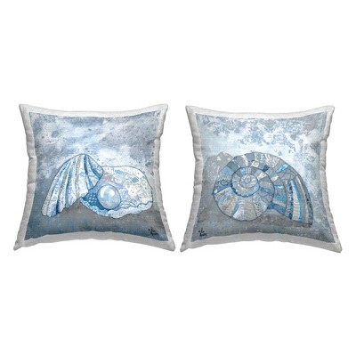Stupell Industries Clam Seashell Beach Life, 18 x 18